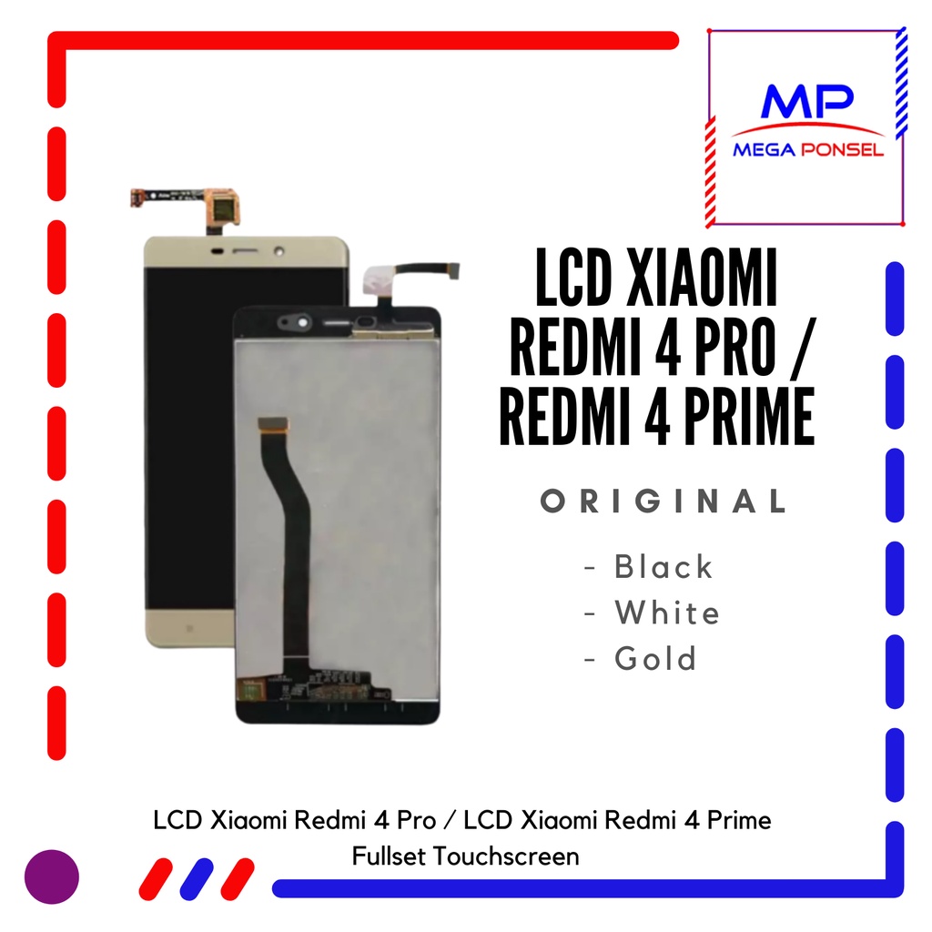 LCD Xiaomi Redmi 4 Pro / LCD Xiaomi Redmi 4 Prime Fullset Touchscreen