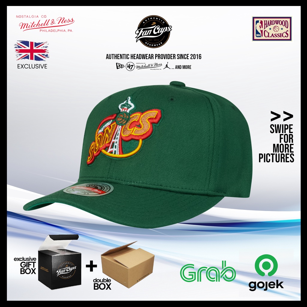 [EXCLUSIVE] Seattle Supersonics Stretch Snap | Topi Mitchell & Ness