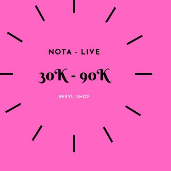 

Terlaku ✧ (1) NOTA PINK 30-90 (KHUSUS PAYMENT GUNAKAN INI)'