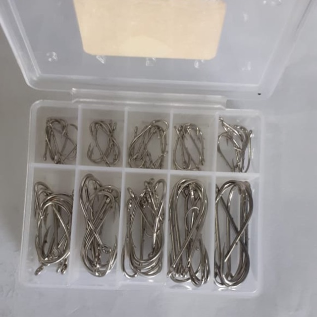 Mata kail kotakan 1 set