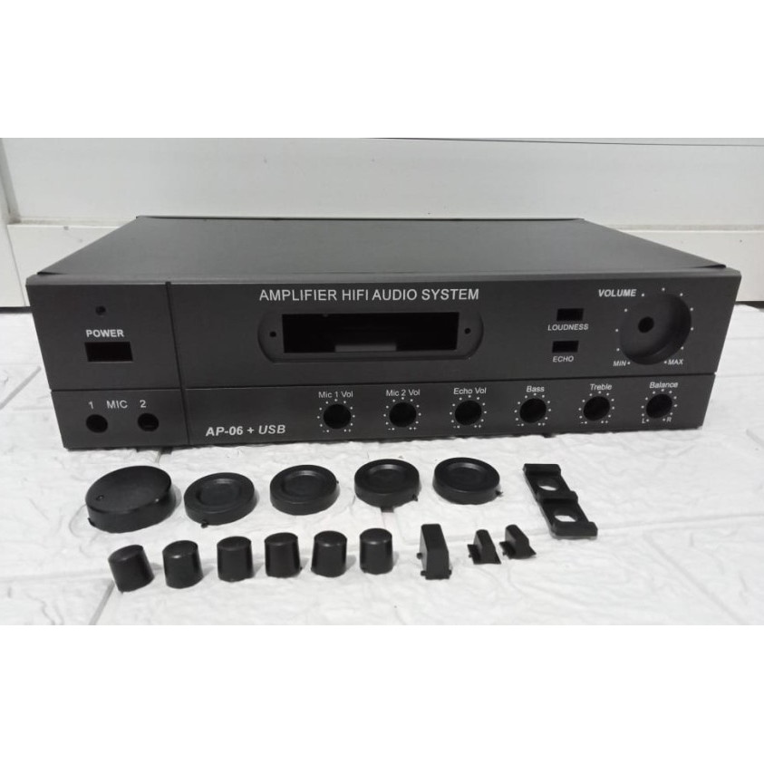 BOX POWER AMPLIFIER SOUND SYSTEM TEBAL USB AP 06 LENGKAP