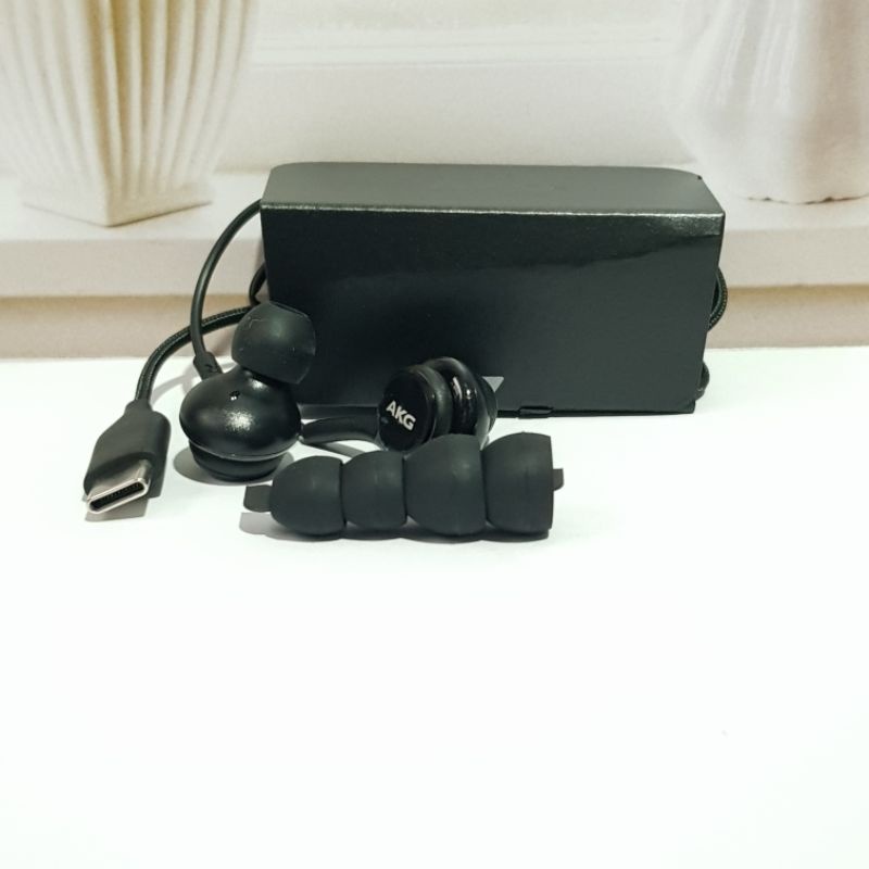 Headset Handsfree Earphone Jack Type C A33 A53 A73 5g AKG Original