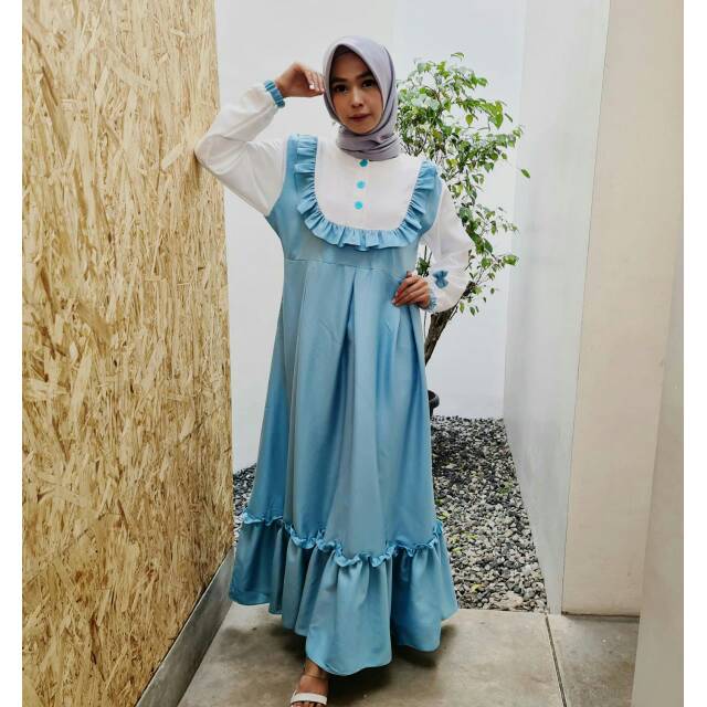 Dress clarissa  gamis 2