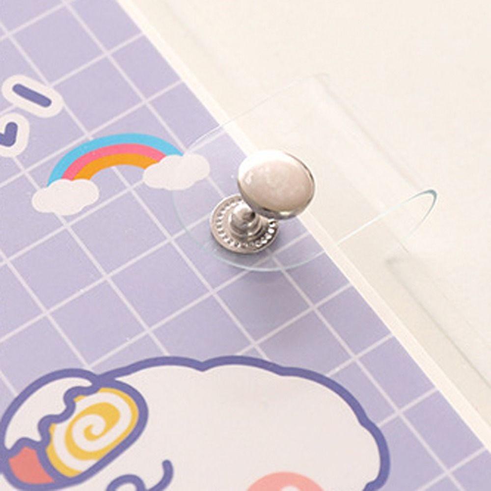 Mxbeauty Loose-leaf Notebook Tahan Air Kreatif Alat Tulis Sekolah DIY Scrapbook Tulisan Bantalan Kartun Handbook