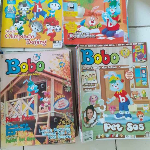 Majalah Bobo Seri Lawas (jadul)