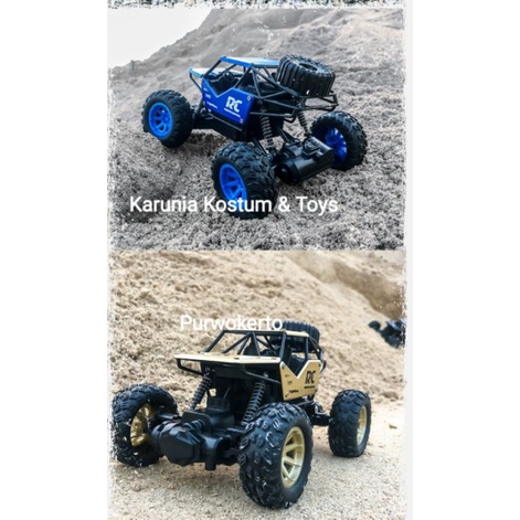 ROCK CRAWLER RC REMOTE CONTROL MOBIL OFF ROAD SKALA 1:18