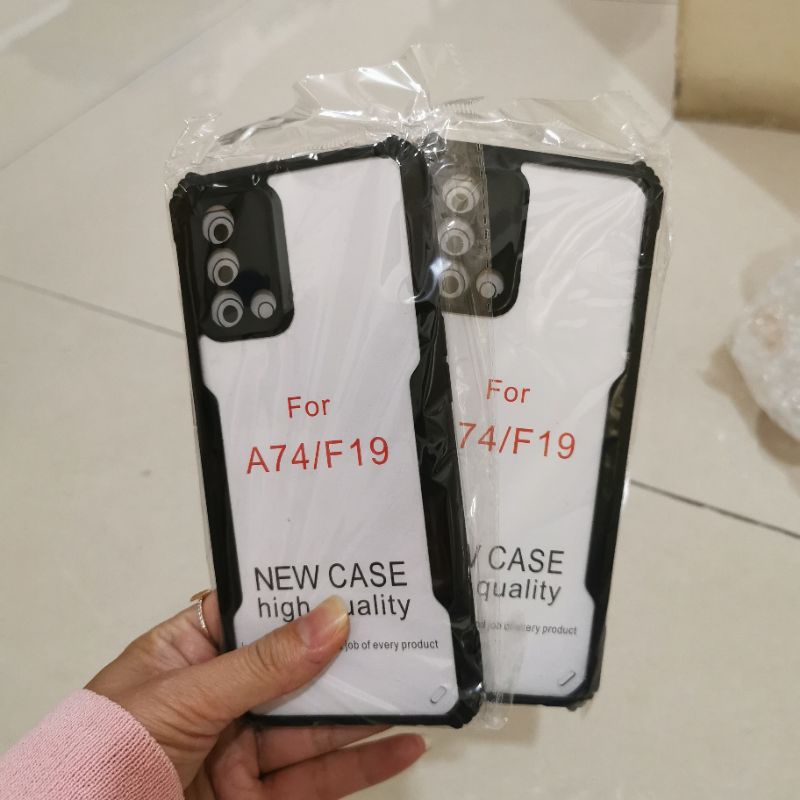 CASE OPPO A74 / F19 SHOCKPROOF SOFTCASE TRANSPARAN