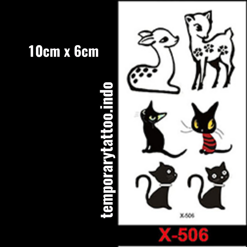 Tato Temporer Lengan Tangan Gaul Keren Temporary Tattoo 10x6 - X506
