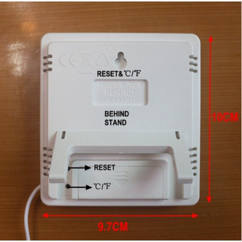 HTC-2 Pengukur Suhu Ruangan Termometer Higrometer Thermometer Almina