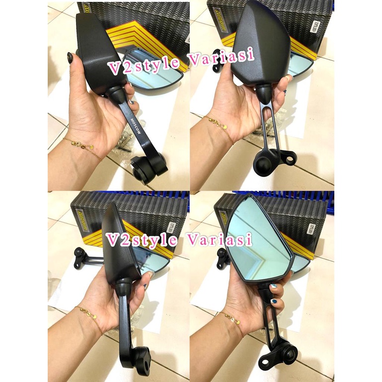 SPION DUCATI ORI KACA BIRU SET PNP HITAM IMPORT Lexi Aerox Vixion  Xmax Nmax Byson R15 R3 NOUVO Freego Vega YZF WR155 Grand MT25 BYSON GT 125 XSR CBR PcX VARIO VERZA MEGA PRO FORZA TIGER SONIC GL WIN GRAND SPACY FU SKYWAVE