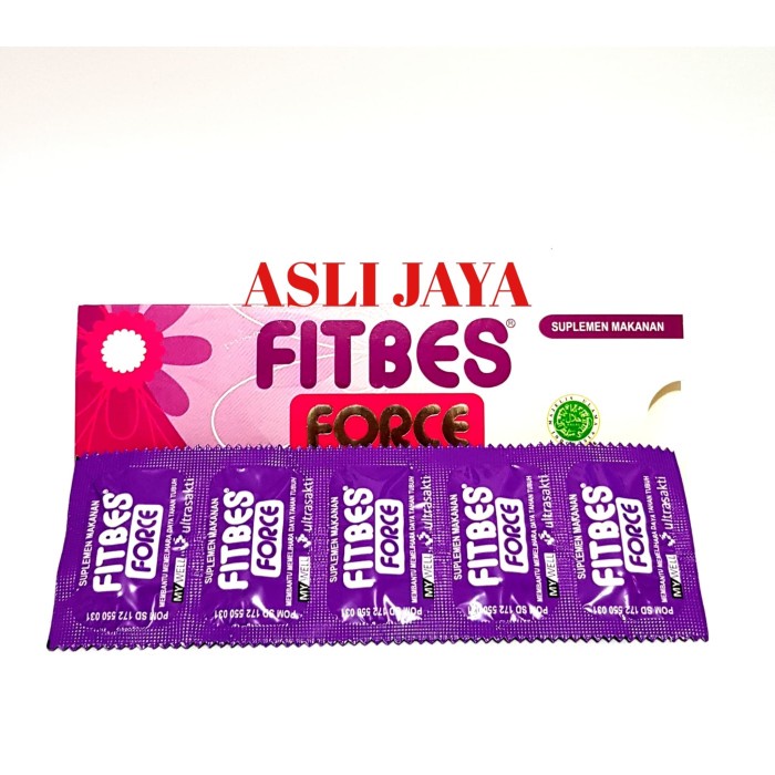 FITBES FORCE ISI 5 KAPSUL - VITAMIN DAYA TAHAN TUBUH DASYAT