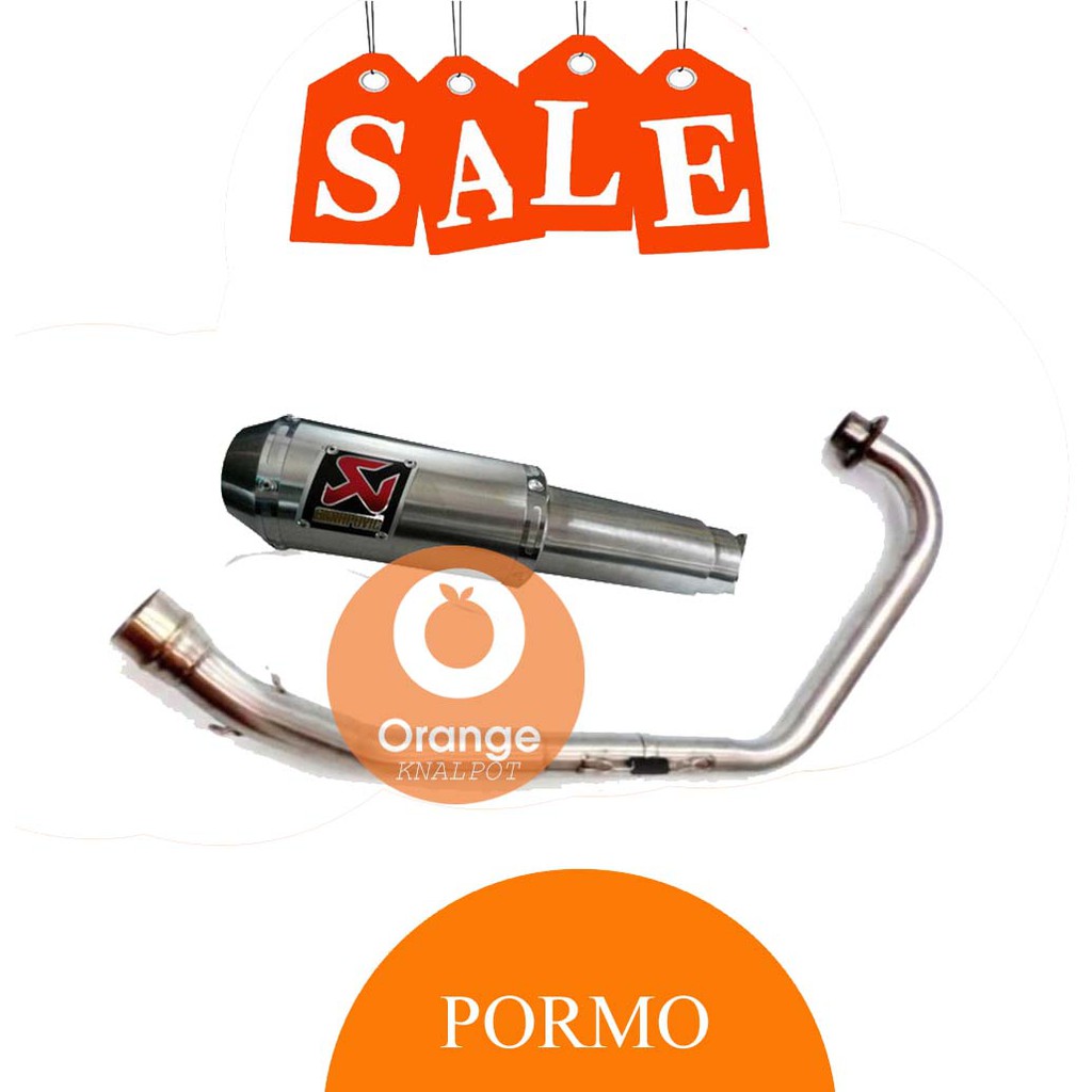 Knalpot Racing Akrapovic GP M1 Yamaha R15 v3 2017 / R15 old / Xabre