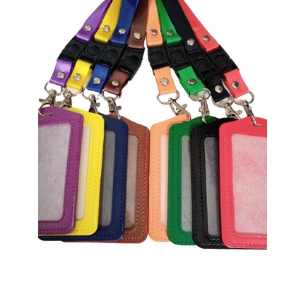 

Card Holder Kulit pu+Tali 1.5 cm