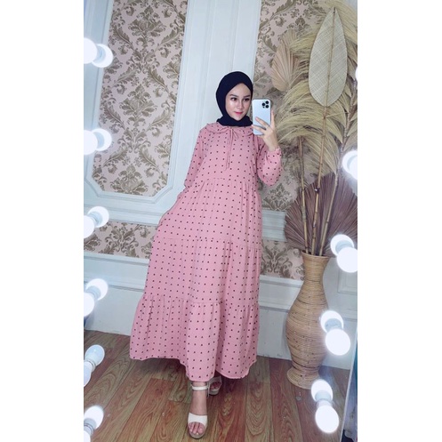 Gamis Crincle Uragiri Terbaru/Gamis Veronika