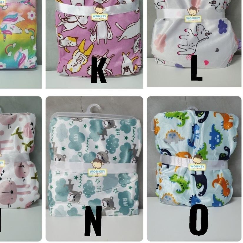 ➹ Selimut Bayi Double Fleece Tanpa Topi / Selimut Bulu / Selimut Anak Kolaco / Baby Of Mine / Cart F