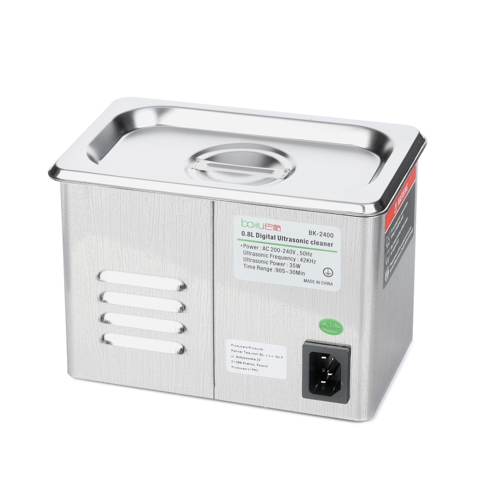 BAKU BK-2400 0.8 liter Stainless Steel Ultrasonic Cleaner Digital