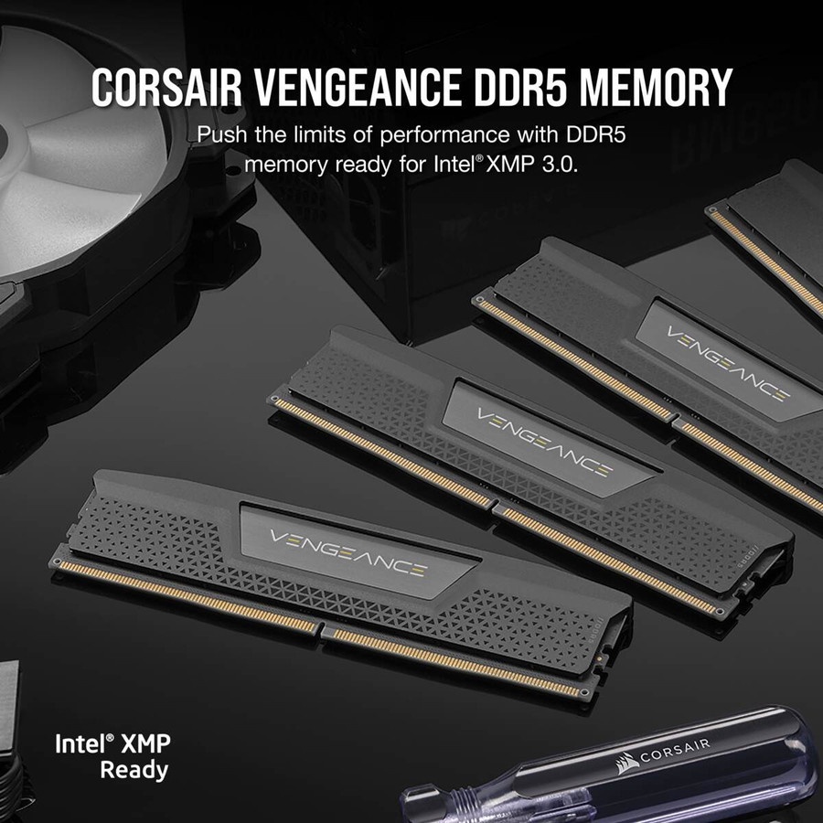 Corsair Vengeance  32GB (2x16GB) DDR5 Memory RAM CMK32GX5M2B5600C36 Resmi