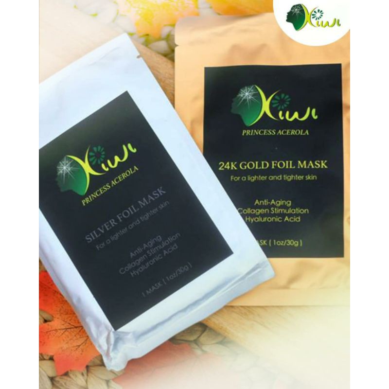 24k gold foil mask kiwiclinic