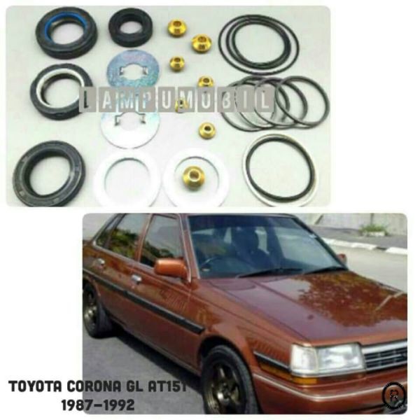 Seal Kit Rack Steering Toyota Corona GL AT151 1987-1992 - LAMPU MOBIL