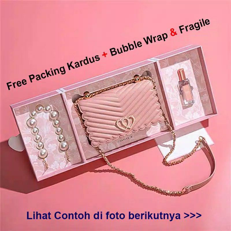 MILKHA.ID - TAS CNK PEARL MUTIARA ORI IMPORT GIFT SET BOX VALENTINE