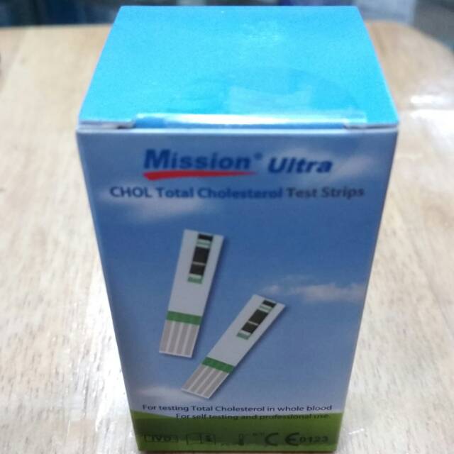 STRIP ISI ULANG MISSION ULTRA CHOLESTEROL / STRIP KOLESTEROL ISI ULANG MISSION ULTRA ISI 25