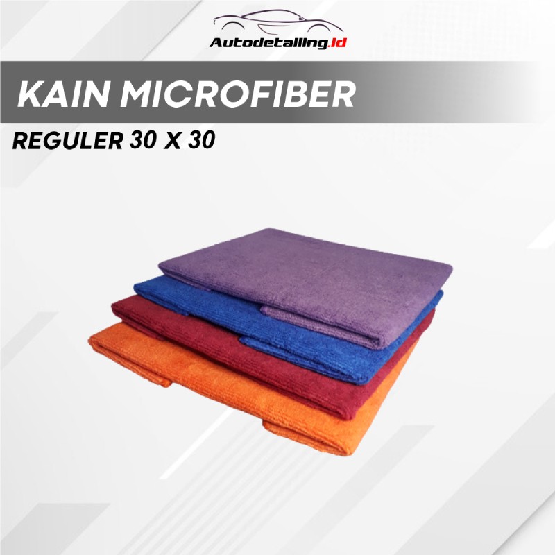 Kain Mikrofiber Honaga 40cm x 40 cm / Kain Lap Pembersih Serbaguna Halus dan Tebal