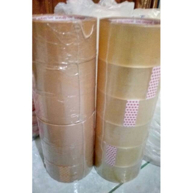 

Lakban Bening atau Coklat