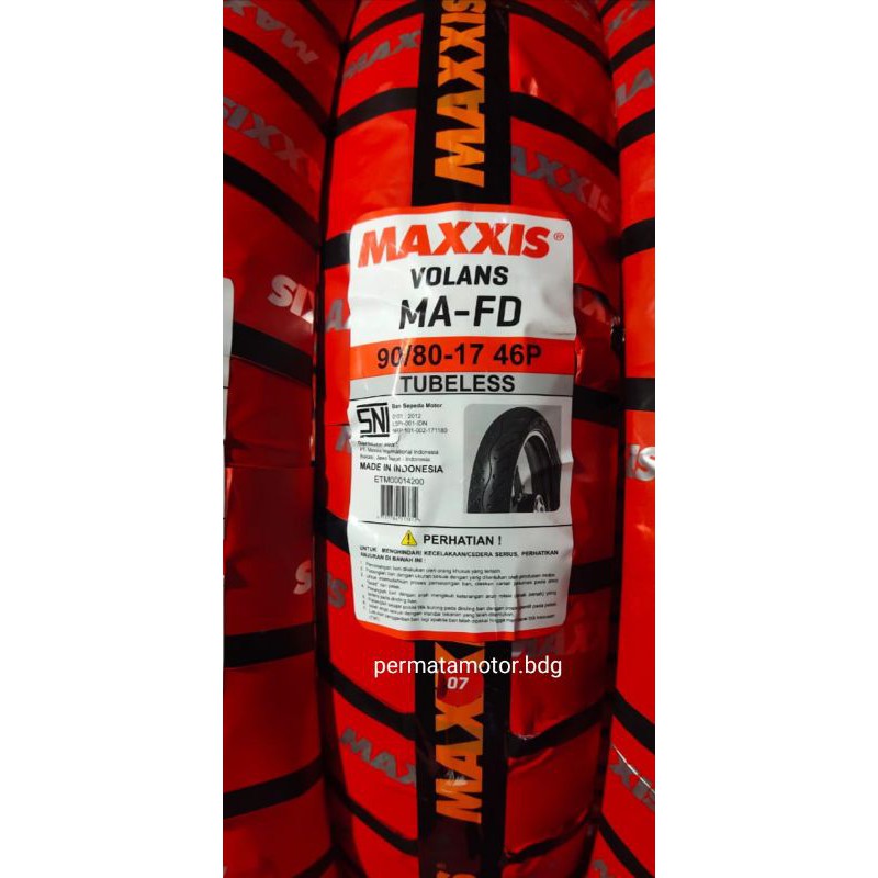 Ban Maxxis 90/80 17 Volans MA-FD TL