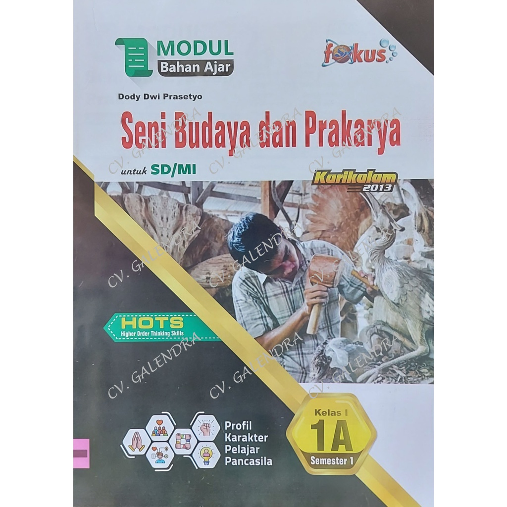 LKS Fokus SBdP SD/MI Kls 1 Semester 1