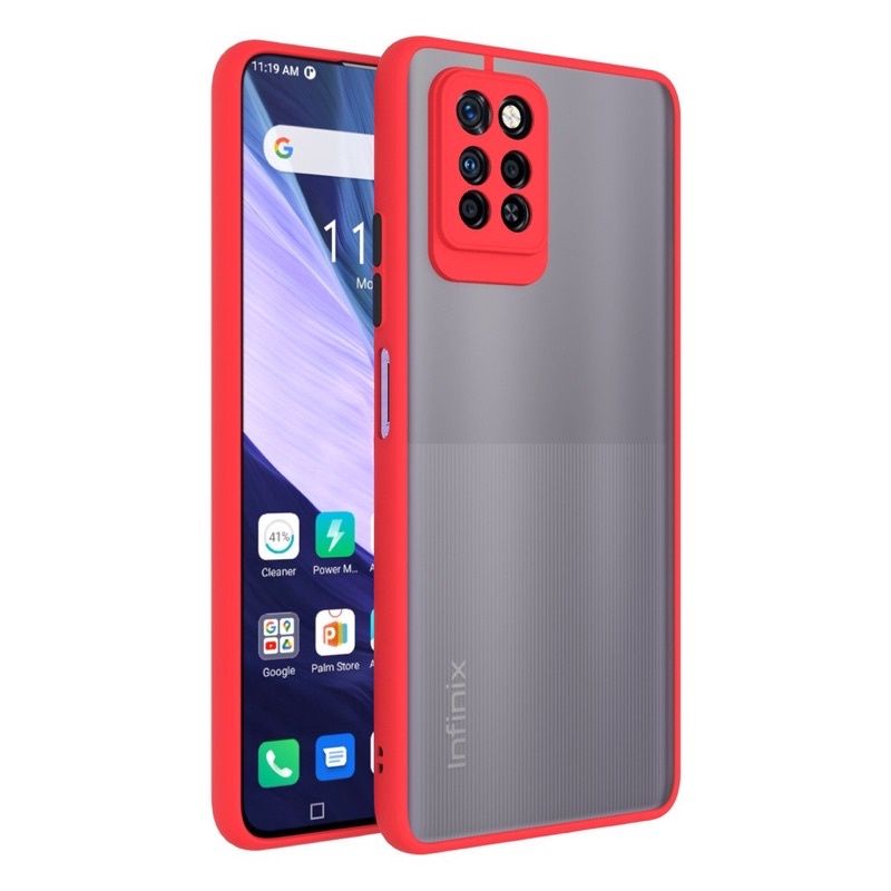 Case Dove Infinix Note 10 Note 10 Pro Note 11 Note 11 Pro Frosted Case Aero Protector Kamera