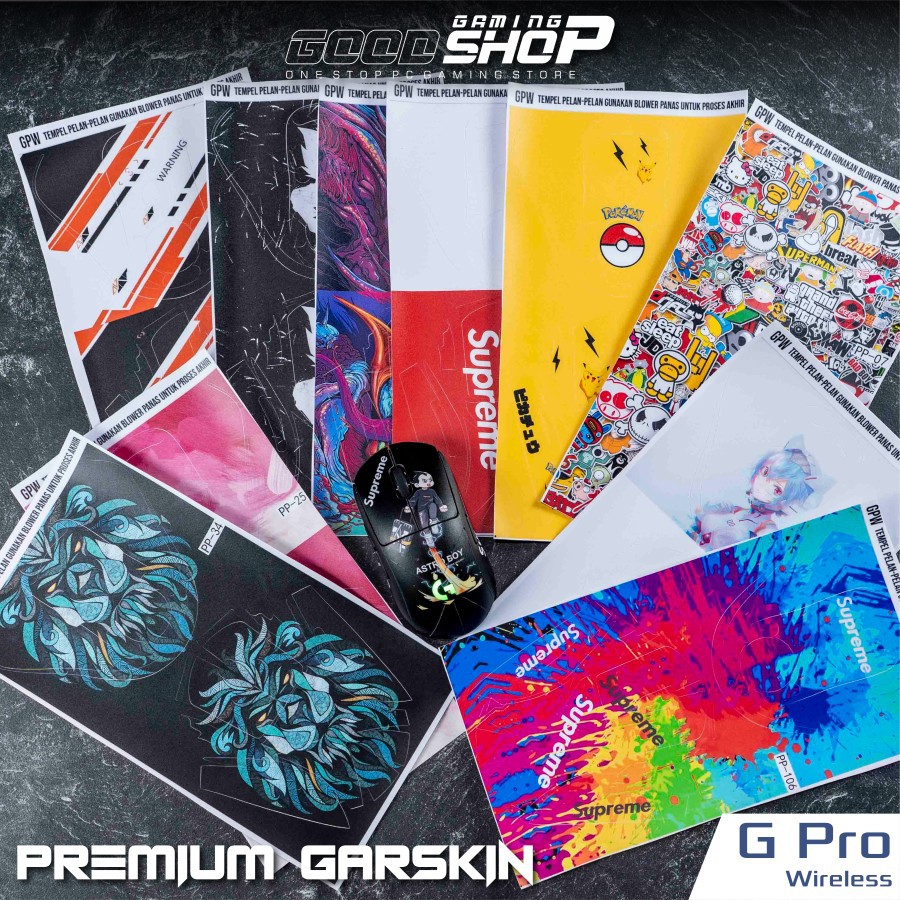 Premium Garskin G Pro Wireless Skin Mouse Part I