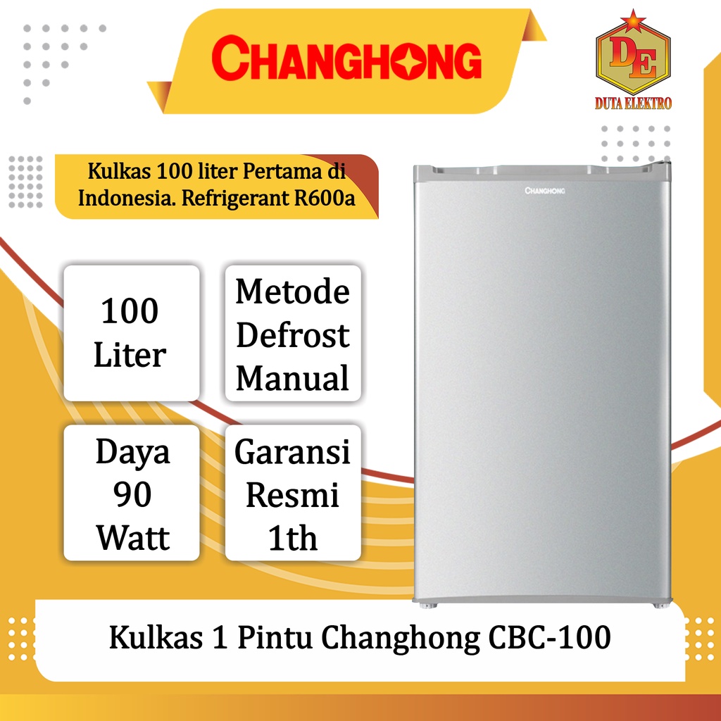 Kulkas 1 Pintu Changhong CBC 100
