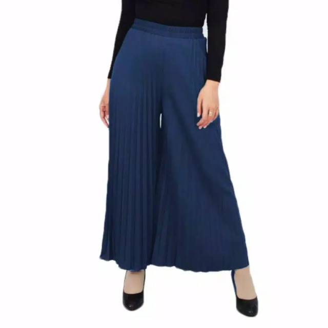 CELANA KULOT PLISKET PLEATS SKIRT WANITA FIT TO XXL PROMO SUPER.