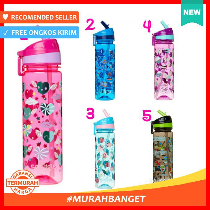 Smiggle Universe Drink Up Straight Bottle Botol Minum Smiggle - Bekal - Botol Minum & Termos