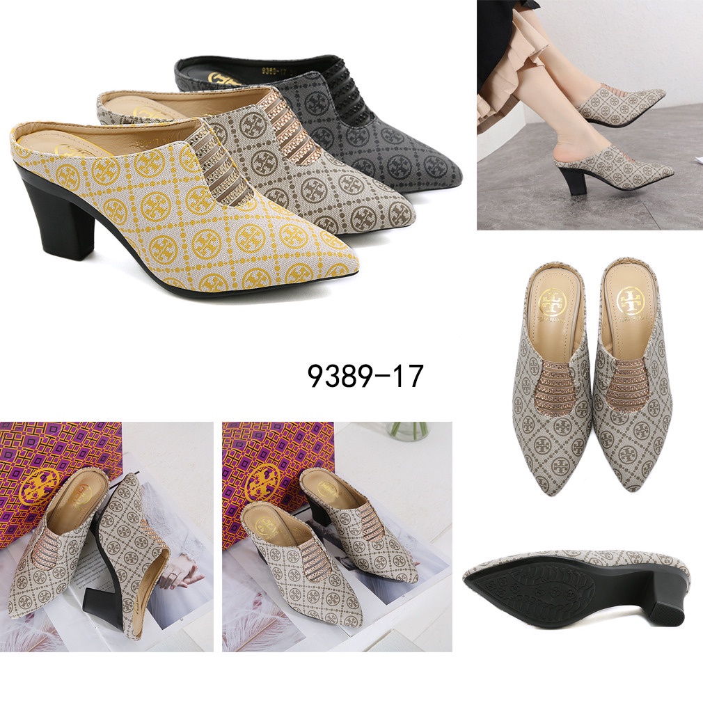 T Slingback Pumps  #9389-17