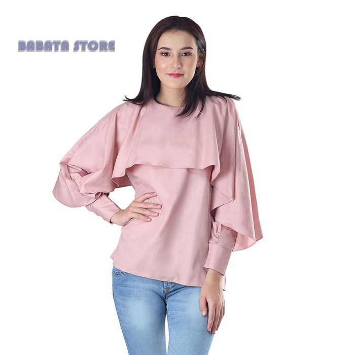 atasan wanita/pakaian wanita/blouse/kemeja/Inficlo Wanita Pakaian Atasan