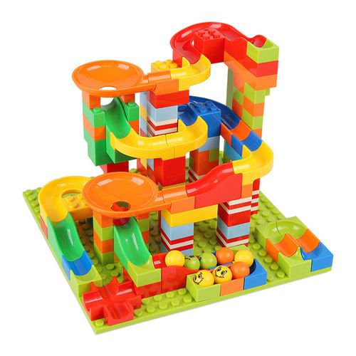 mainan edukasi marble block marble run