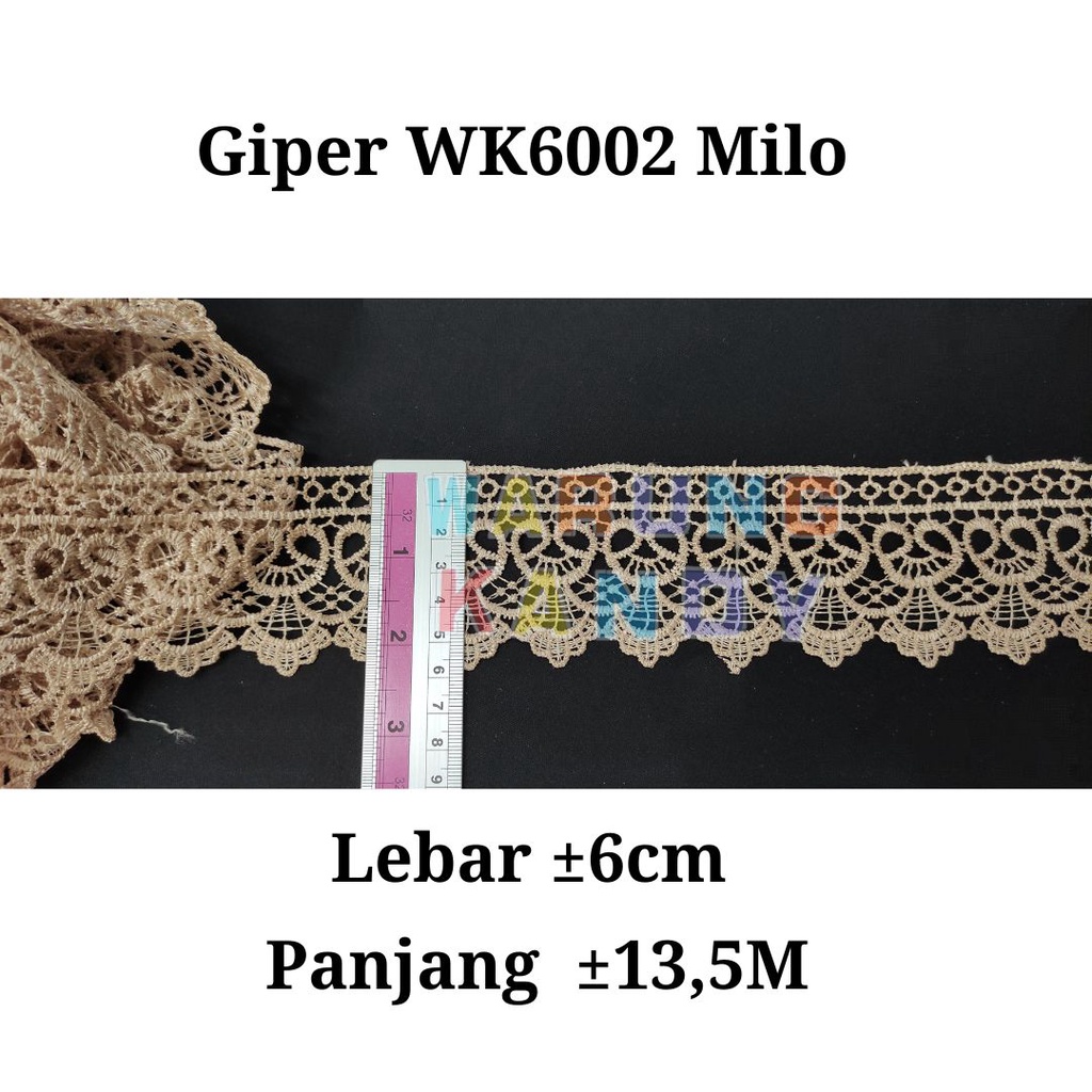 Renda Giper CP1256 6cm Milo