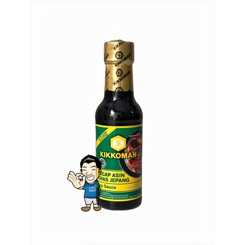 

Kikkoman All Purpose Soy Sauce Shoyu- Kecap Asin HaLaL 150ml