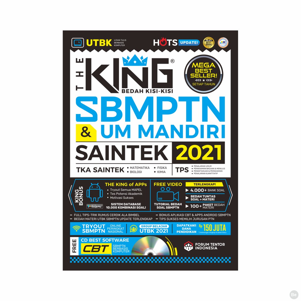 Buku The King Bedah Kisi Kisi Sbmptn Dan Um Mandiri Saintek 2021 Shopee Indonesia