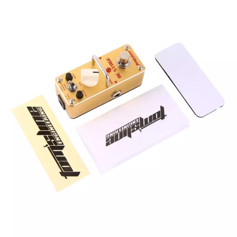 Efek Gitar Tomsline Mini AROMA AAS 3 AC Stage Acoustic Guitar Simulator Mini TOMSLINE AAS3