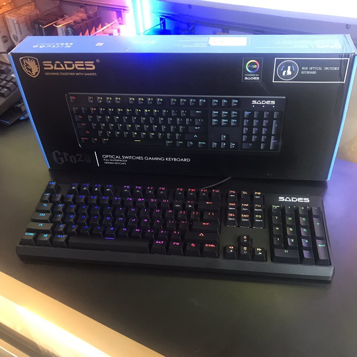 Sades Groza Macro Gaming Keyboard