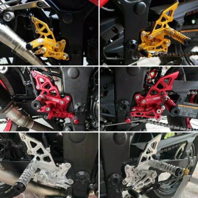 UNDERBONE NUI RACING POJECT/FOOT STEP UNDERBONE NUI MONSTER 3 SERIES NINJA 250 FI/KARBU/R15 V3/R25