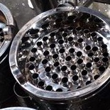 Alat Cetakan Es Loli Bulat Stainless Steel Praktis