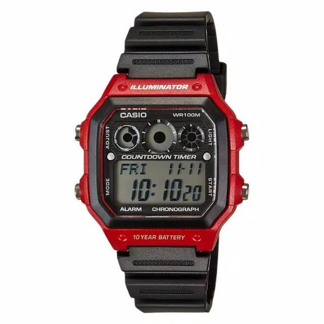 Casio AE-1300WH-4A Original - Chronograph Resin Watch AE-1300WH-4AVDF