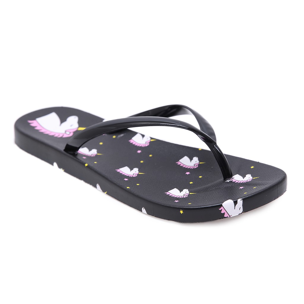 PVN Sandal  Jepit  Slipper Wanita  Hitam  Navy 3413 Shopee 