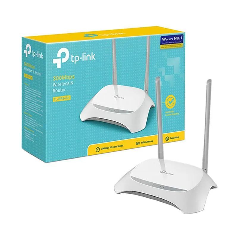 TP-LINK TL WR840N 300MBps Wireless Router Original - Garansi 1 Tahun