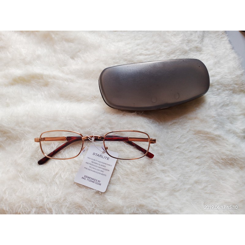 Kacamata baca plus rabun dekat / kacamata plus terbaru /Kacamata Baca Plus (+)FREE CASE KOTAK Pria /