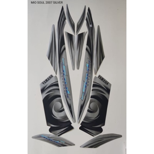 STRIPING MIO SOUL 2007 SILVER