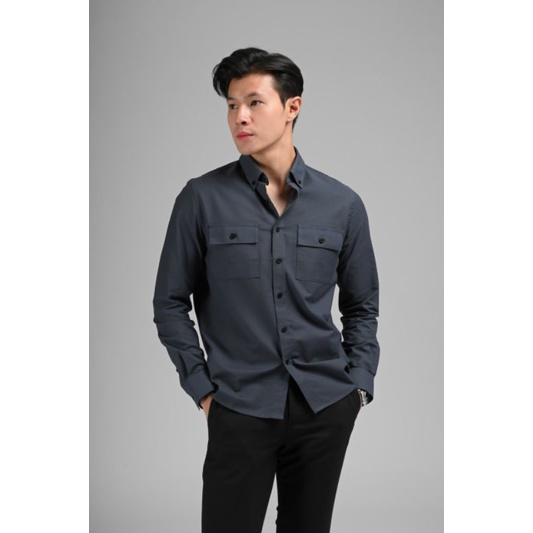 POCHE OXFORD SHIRT by heymale.id